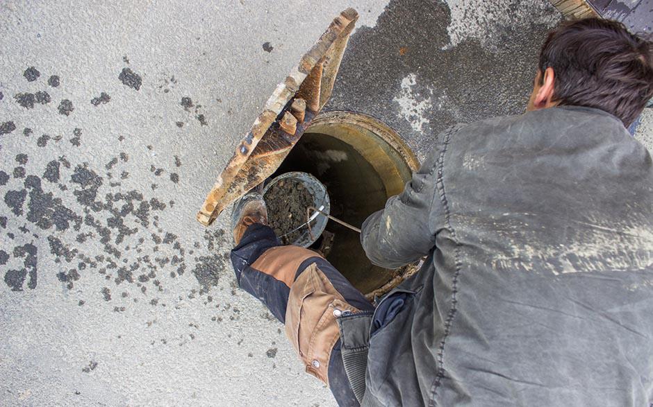 canalisation egout Antony