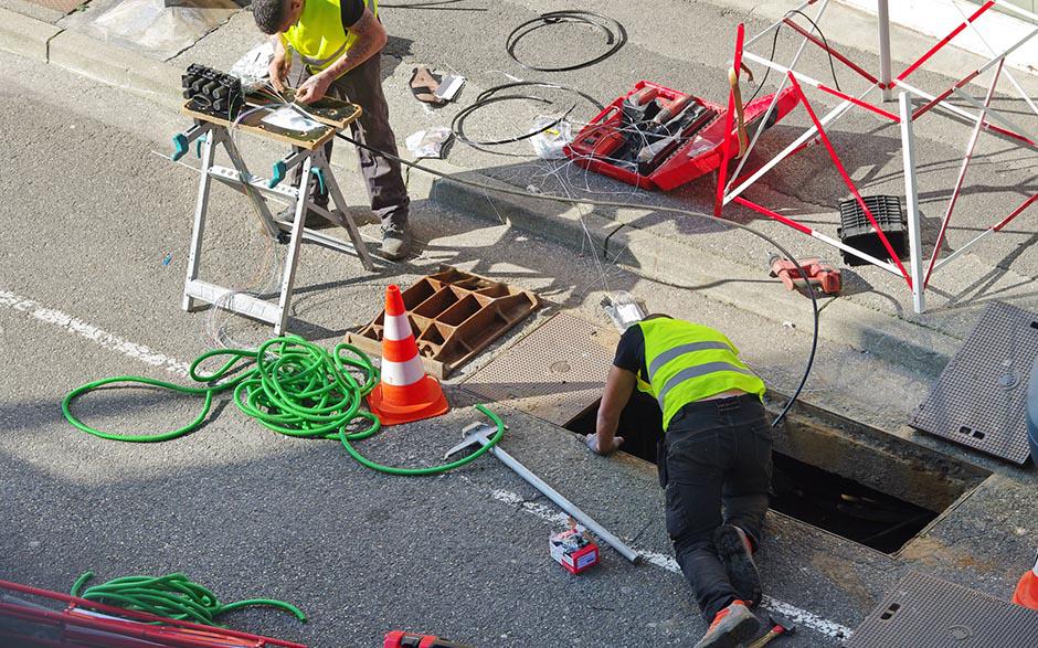 travaux assainissement Serris